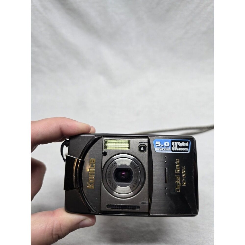 Konica Digital Revio KD-500Z Camera 5.0MP- No Battery Or Charger- AS IS - Picture 8 of 13